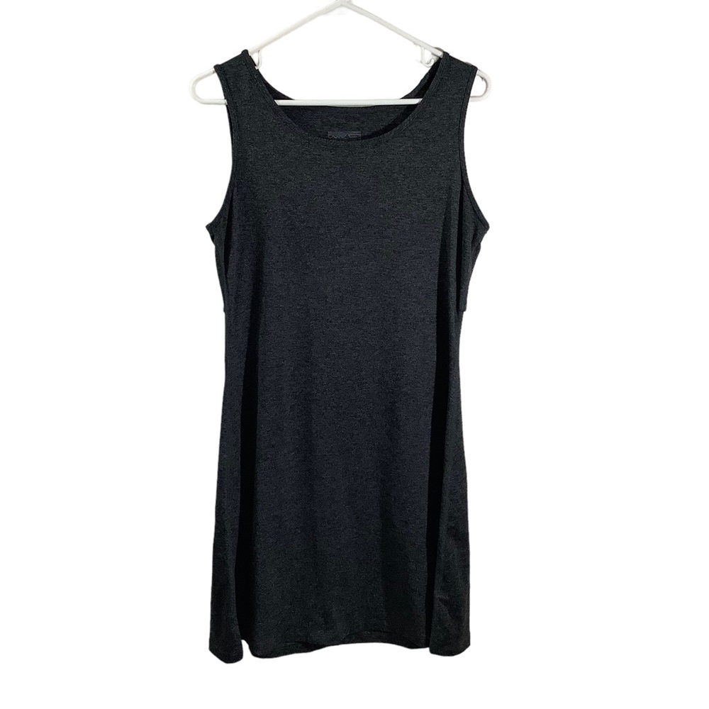 Patagonia Heathered Grey Soft Sleeveless Dress
